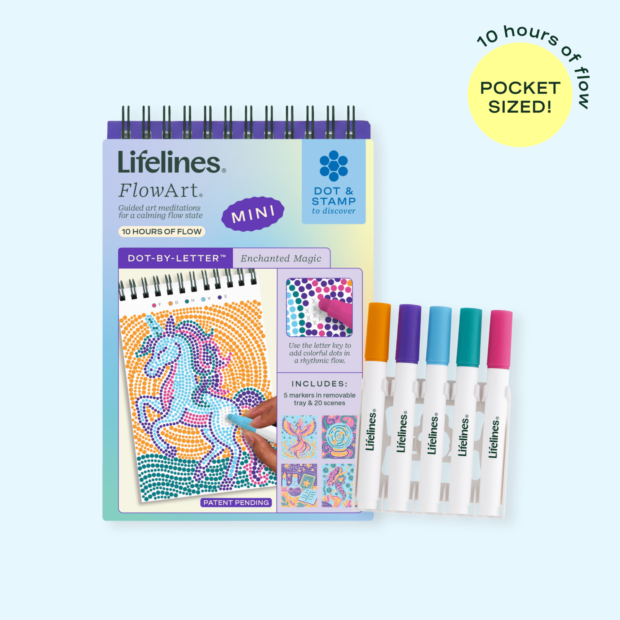 FlowArt® Mini - Dot-by-Letter Enchanted Magic