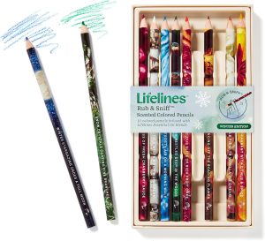 Rub & Sniff™ Scented Colored Pencils - Winter