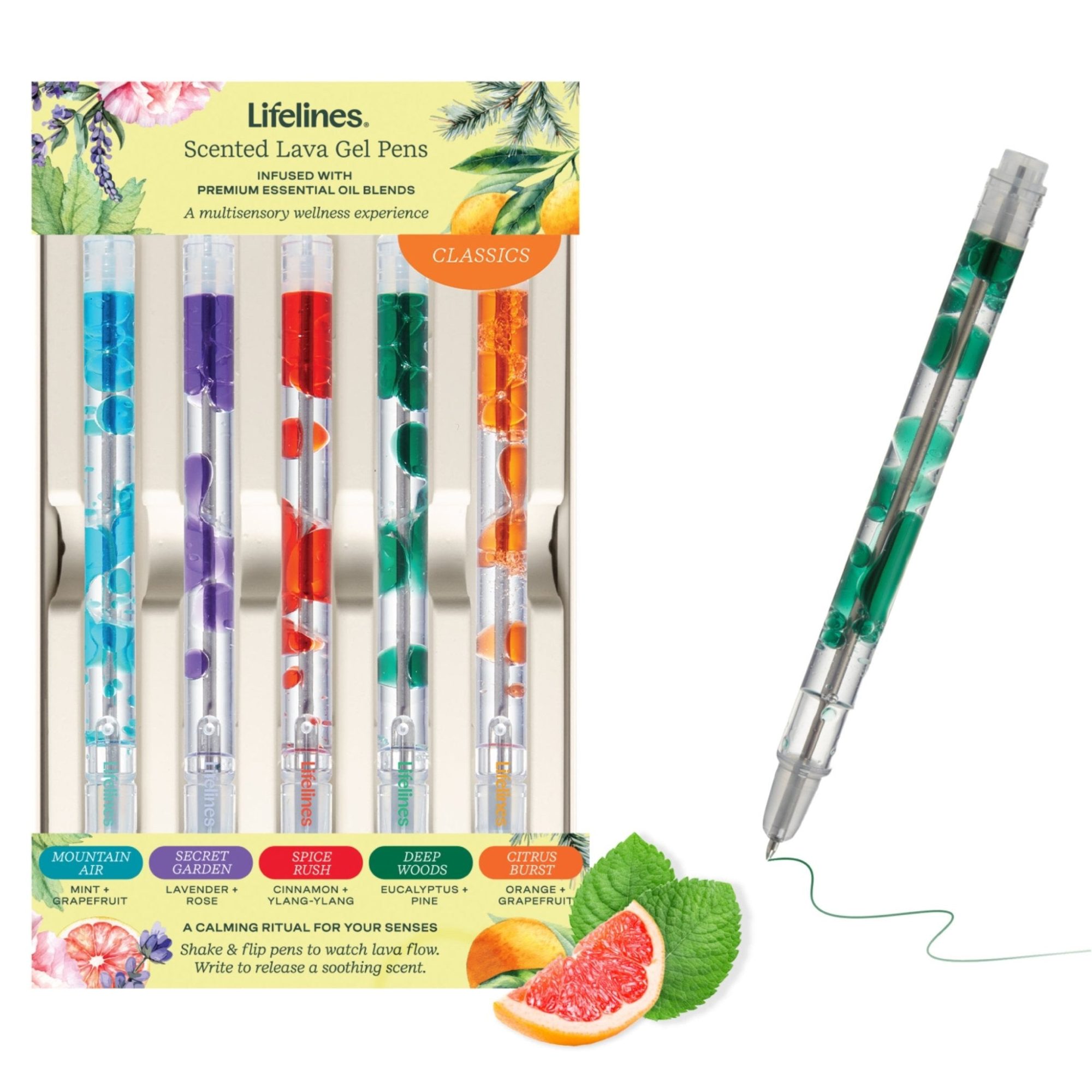 Scented Lava Pen 5-Pack - Classic